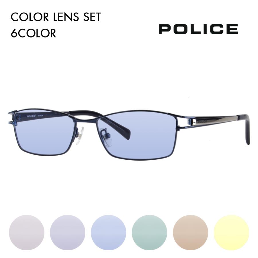 美品　ジーンズ　ディオール　ポリス　サングラス　メガネ　セット POLICE サングラス SPLT68J COL.583X 56サイズ スクエア ポリス 正規品