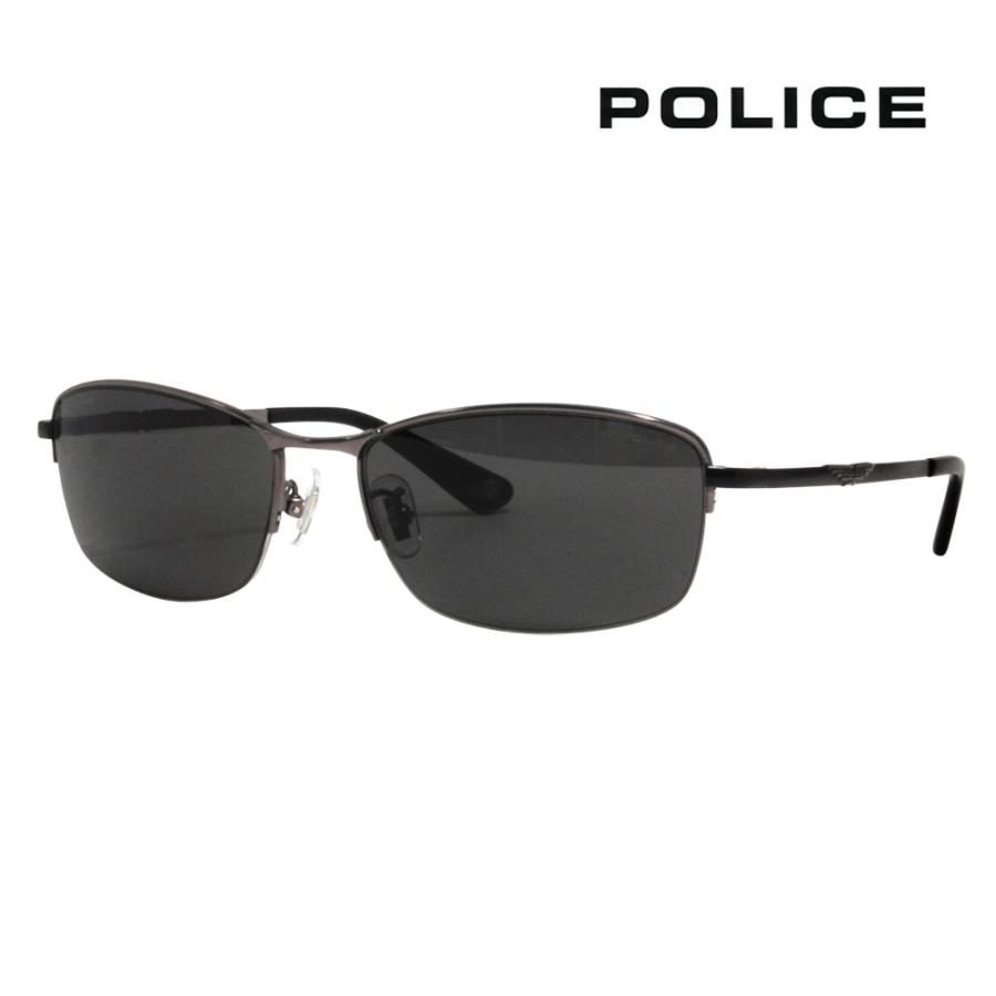 ポリス サングラス SPLA61J 新品購入後車内使用のみ 値下げ交渉コメントへ POLICE（ポリス） POLICE SPLA61J 627P 58 メガネフレーム サングラス