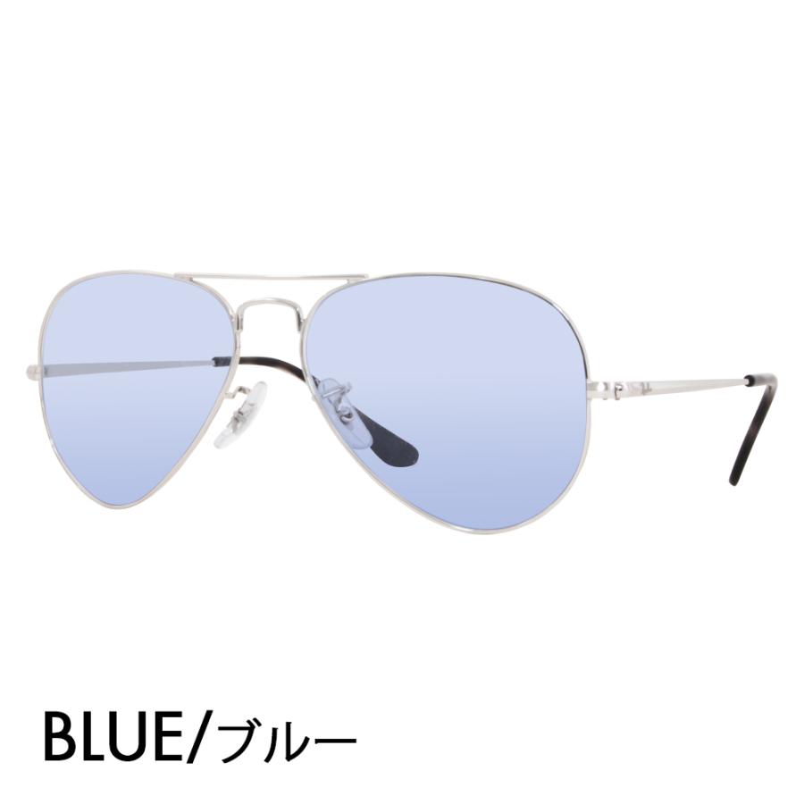 【美品】Ray-Ban　RX6489 2501　ライトブルーレンズ Ray-Ban（レイバン） カラーレンズセット サングラス メガネ Ray-Ban