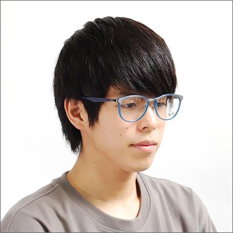 アウトレット レイバン メガネ フレーム Ray-Ban RayBan RX7116 8017 53 伊達メガネ 眼鏡 TECH テック ウェリントン | Ray-Ban | 02