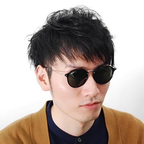 レイバン サングラス 純正レンズ対応 RB2447F 901 49 ラウンド ROUND Ray-Ban 伊達メガネ Ray-Ban｜upup｜03