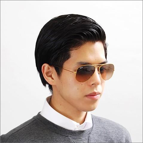 レイバン サングラス 純正レンズ対応 RB3025 9001A5 58 アビエーター グラディエント AVIATOR GRADIENT ティアドロップ Ray-Ban｜upup｜03