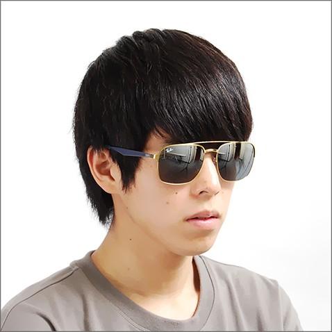 オススメ価格 レイバン サングラス 純正レンズ対応 RB3570 001/88 58 スクエア ラバー ACTIVE LIFESTYLE ミラー Ray-Ban | Ray-Ban | 02