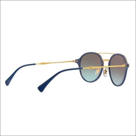 ✨美品✨Ray-Ban ダブルブリッジ ブルーグラディエントミラー Ray-Ban（レイバン） オススメ価格 サングラス 純正レンズ対応 RB4287