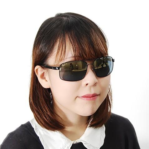 ぴ*8様 美品　Ray-Ban サングラス「RB3604CH」クロマンス偏光レン Ray-Ban（レイバン） オススメ価格 サングラス RB3604CH 002/J0 62