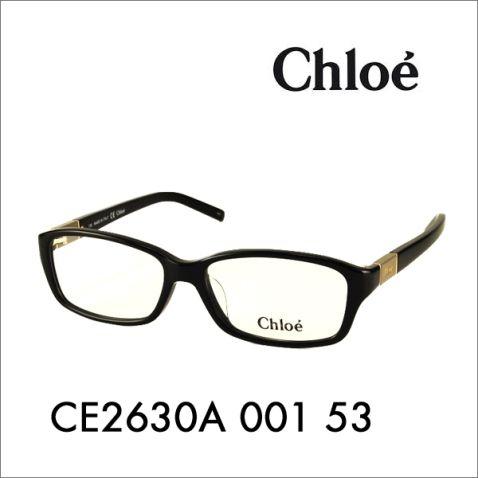 CHLOE クロエ CE2630A 001 53 伊達メガネ 眼鏡 サングラス レディース フレームカラー：ブラック | Chloe
