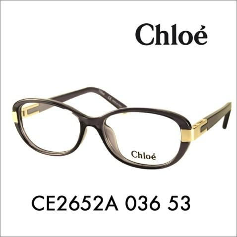 【OUTLET★SALE】CHLOE クロエ CE2652A 036 53 伊達メガネ 眼鏡 サングラス レディース | Chloe