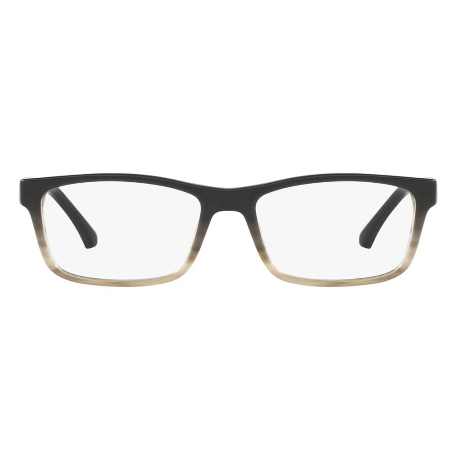 EMPORIO ARMANI エンポリオアルマーニ EA3143F 5729 55 伊達 メガネ 眼鏡 フルフィットモデル スクエア セル | EMPORIO ARMANI | 01