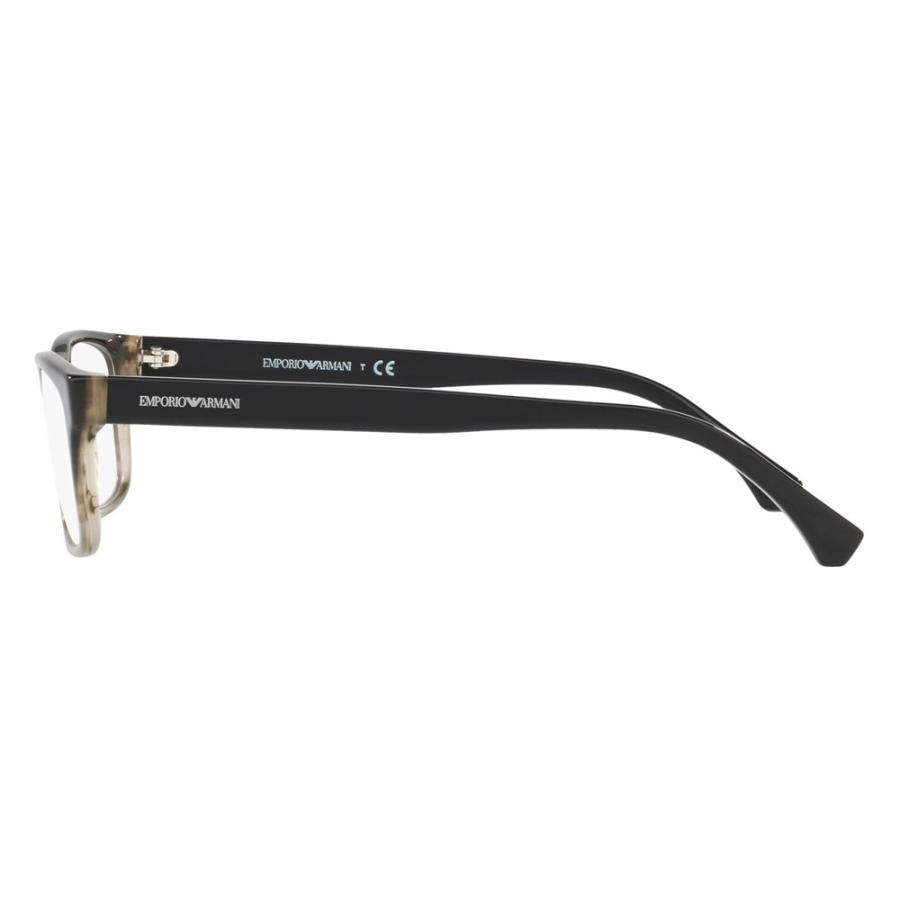 EMPORIO ARMANI エンポリオアルマーニ EA3143F 5729 55 伊達 メガネ 眼鏡 フルフィットモデル スクエア セル | EMPORIO ARMANI | 02