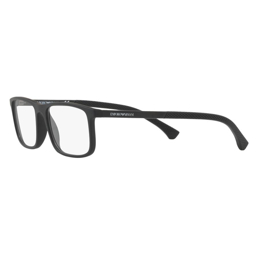 EMPORIO ARMANI エンポリオアルマーニ EA3125F 5063 55 伊達 メガネ 眼鏡 セル スクエア フルフィットモデル  :10009116:ワッツアップ - 通販 - Yahoo!ショッピング