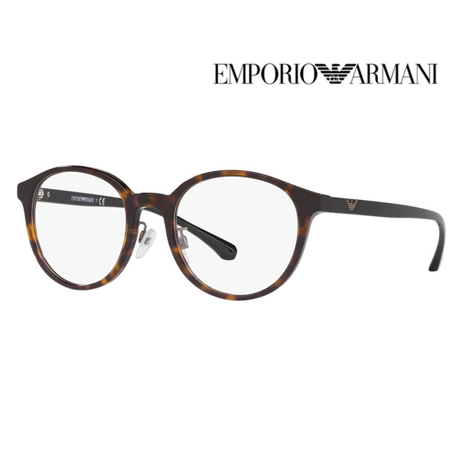 アウトレット EMPORIO ARMANI エンポリオアルマーニ EA3150D 5026 53 伊達 メガネ 眼鏡 アジアンフィットモデル ラウンド セル | EMPORIO ARMANI