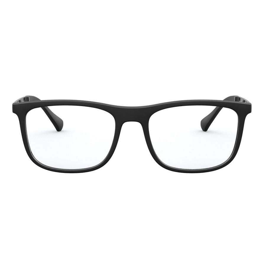 オススメ価格 EMPORIO ARMANI エンポリオアルマーニ EA3170F 5063 55 伊達 メガネ 眼鏡 フルフィットモデル スクエア セル | EMPORIO ARMANI | 01