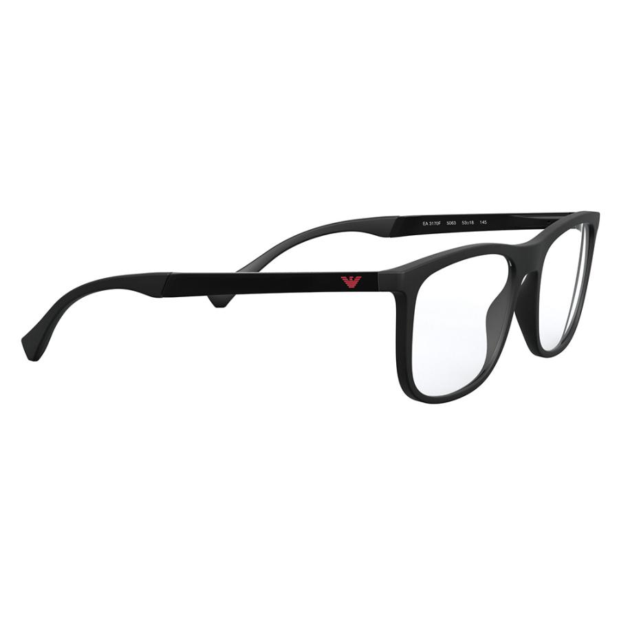 オススメ価格 EMPORIO ARMANI エンポリオアルマーニ EA3170F 5063 55 伊達 メガネ 眼鏡 フルフィットモデル スクエア セル | EMPORIO ARMANI | 04