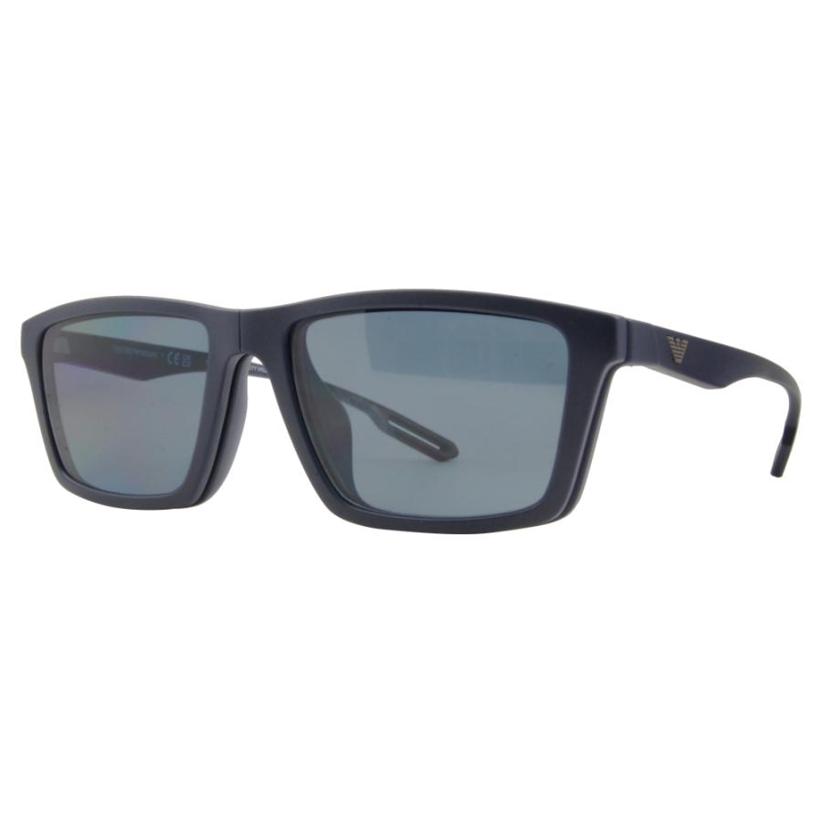 EMPORIO ARMANI エンポリオアルマーニ EA4189U 50881W 55 伊達 メガネ 眼鏡 サングラス スクエア クリップオン | EMPORIO ARMANI | 02