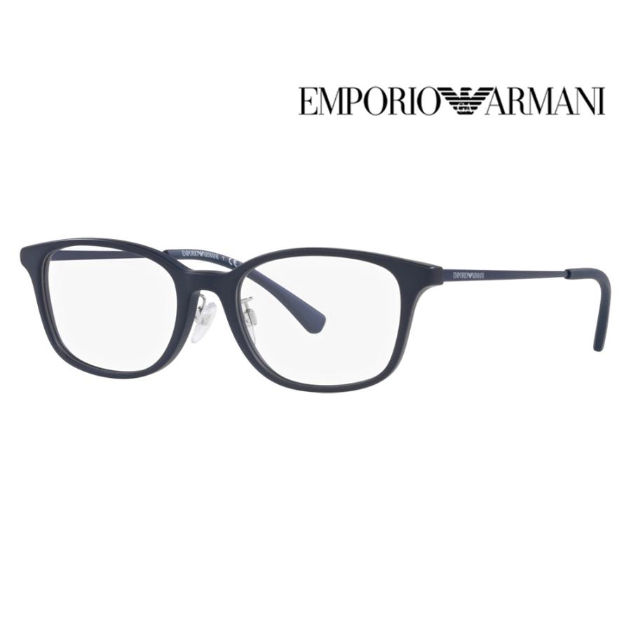 アウトレット EMPORIO ARMANI エンポリオアルマーニ EA3217D 5088 52 伊達 メガネ 眼鏡 スクエア ウェリントン メンズ ジャパンコレクション | EMPORIO ARMANI