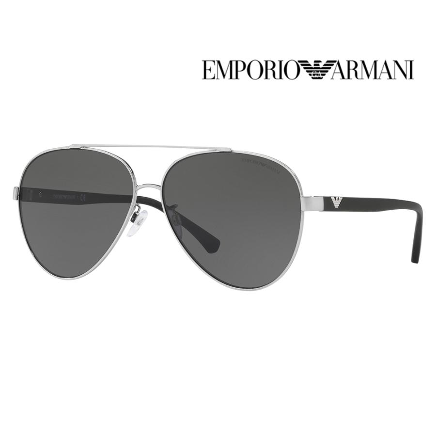 EMPORIO ARMANI エンポリオアルマーニ サングラス 伊達 メガネ 眼鏡  EA2046D 30156G 62アジアンデザインモデル ティアドロップ メタル | EMPORIO ARMANI
