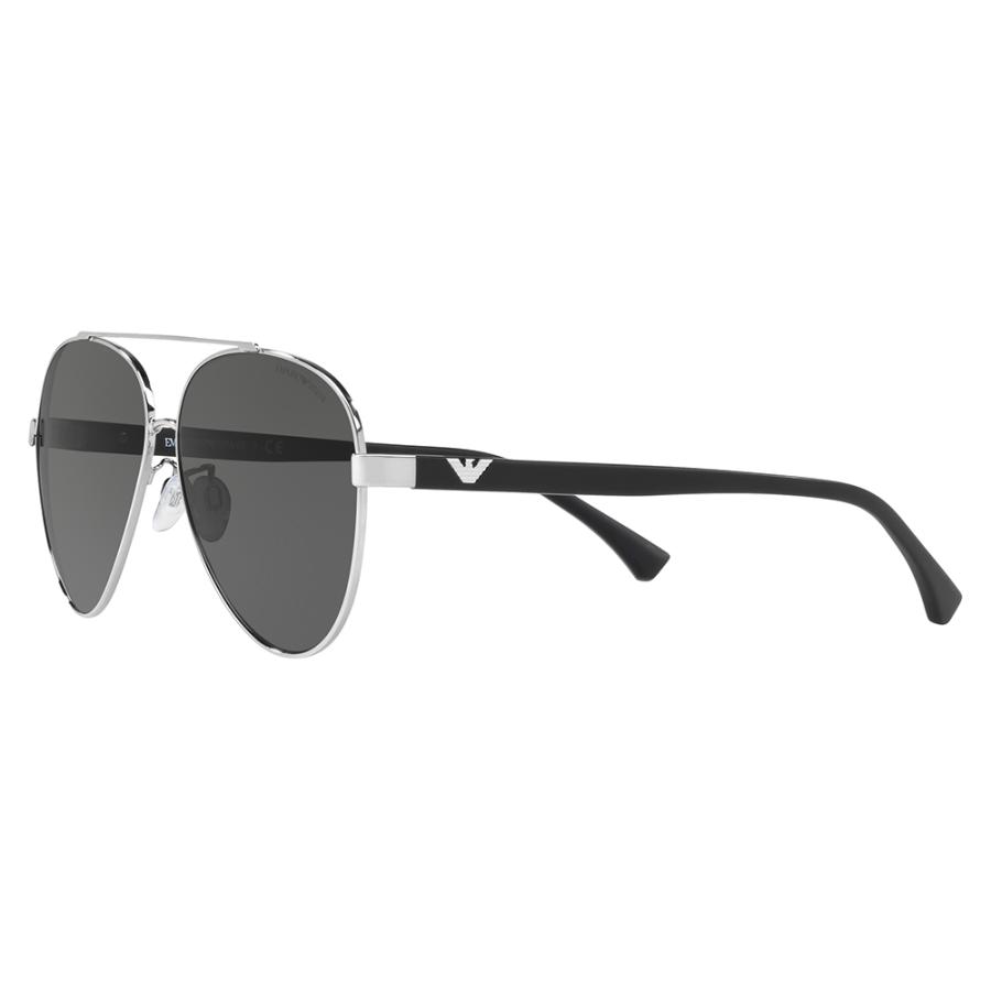 EMPORIO ARMANI エンポリオアルマーニ サングラス 伊達 メガネ 眼鏡  EA2046D 30156G 62アジアンデザインモデル ティアドロップ メタル | EMPORIO ARMANI | 03