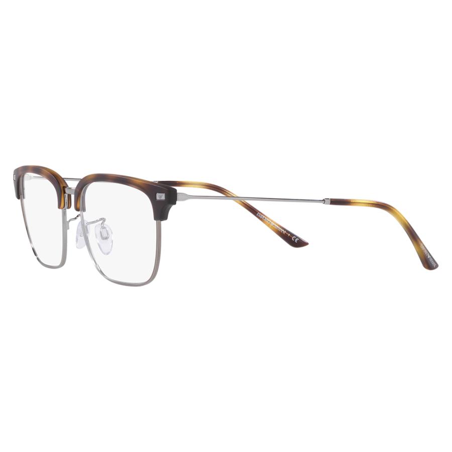 オススメ価格 EMPORIO ARMANI エンポリオアルマーニ EA3198 5002 53 伊達 メガネ 眼鏡 スクエア ブロー メタル | EMPORIO ARMANI | 03