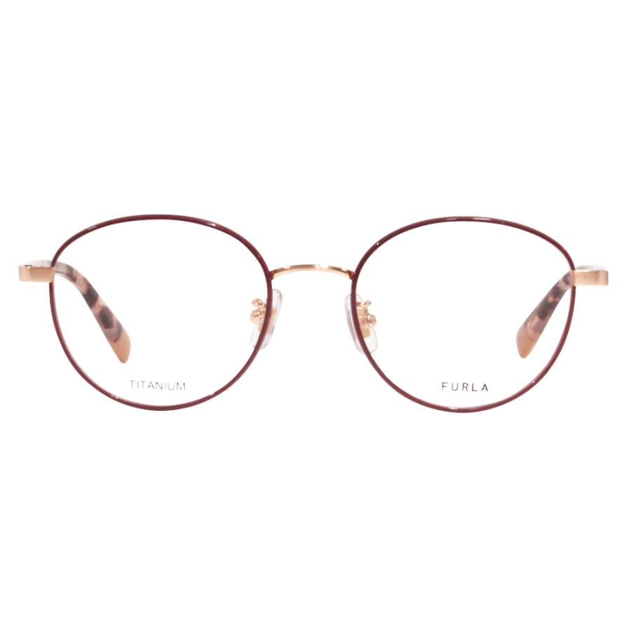 FURLA フルラ メガネ VFU575J 0F78 49  ボストン ジャパンモデル レディース  伊達眼鏡 | FURLA | 01