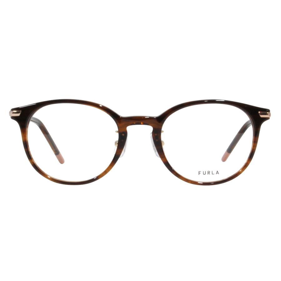 FURLA フルラ メガネ VFU577J 06YH 49  ボストン ジャパンモデル レディース  伊達眼鏡 | FURLA | 01