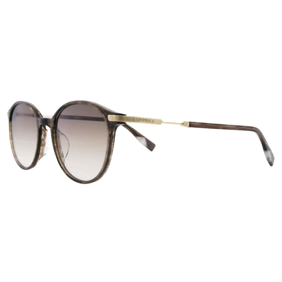 FURLA フルラ サングラス メガネ SFU651J 07HI 51 ボストン コンビネーション ジャパンモデル レディース 紫外線カット | FURLA | 03