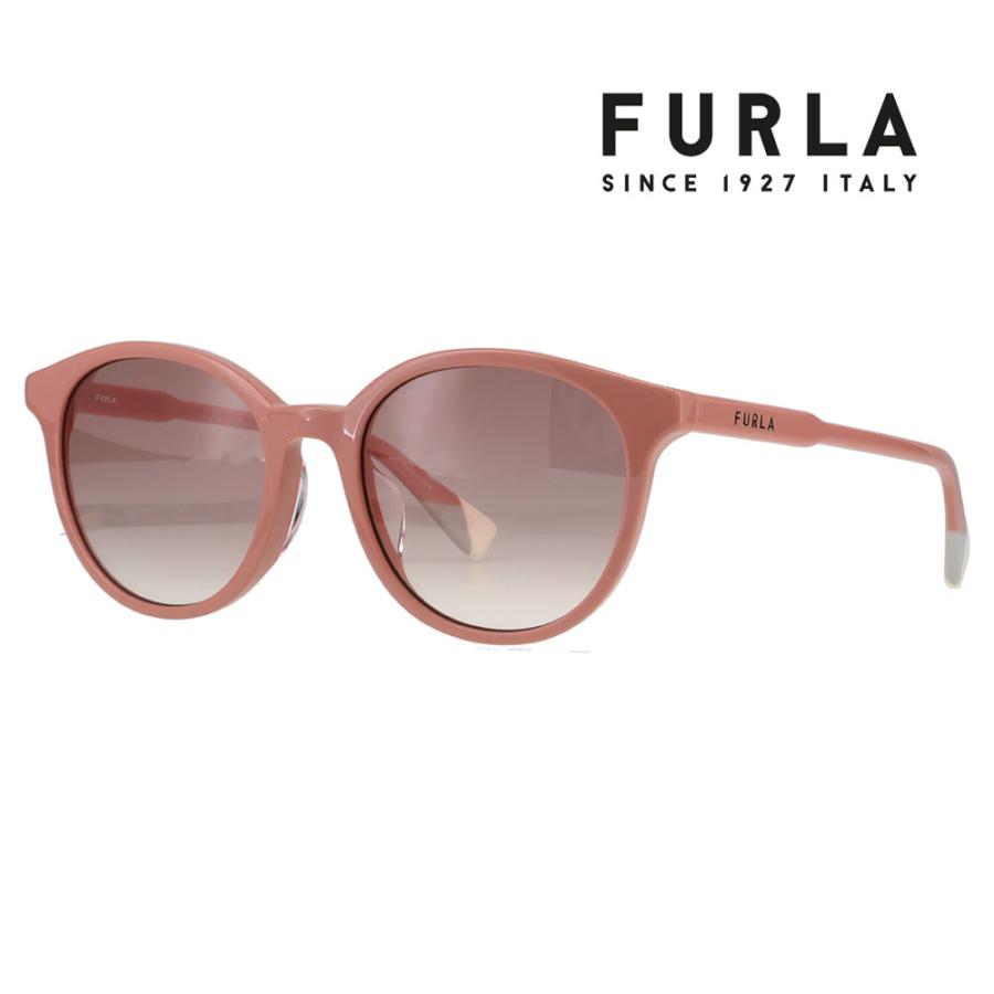 FURLA フルラ サングラス メガネ SFU746J 09NF 51 ボストン ウェリントン ジャパンモデル レディース セル 紫外線カット | FURLA