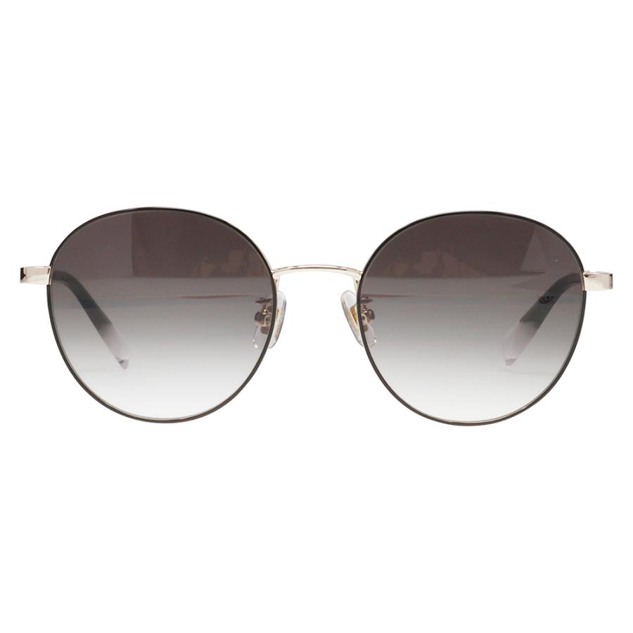 FURLA フルラ サングラス メガネ SFU748J 08LU 52 レディース メタル 紫外線 UVカット おしゃれ 運転用 ラウンド クラシック 運転用 | FURLA | 01