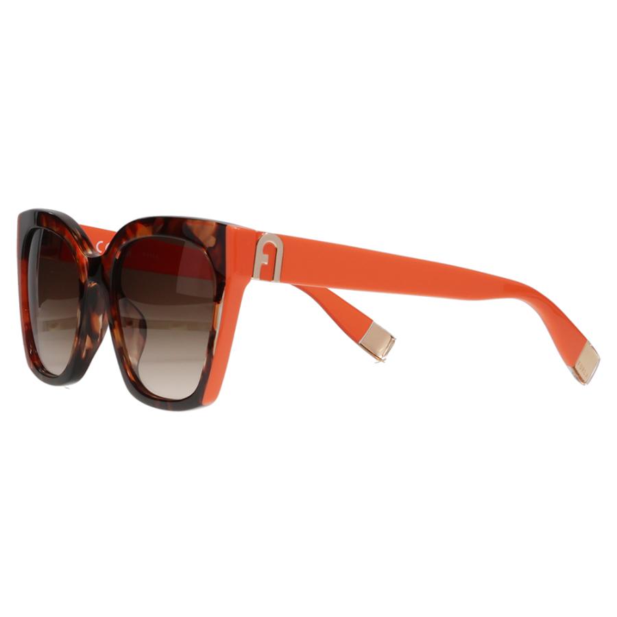 FURLA フルラ サングラス メガネ SFU708 02AD 54 スクエア ウエリントン グローバルモデル セル レディース UVカット 紫外線対策 | FURLA | 03