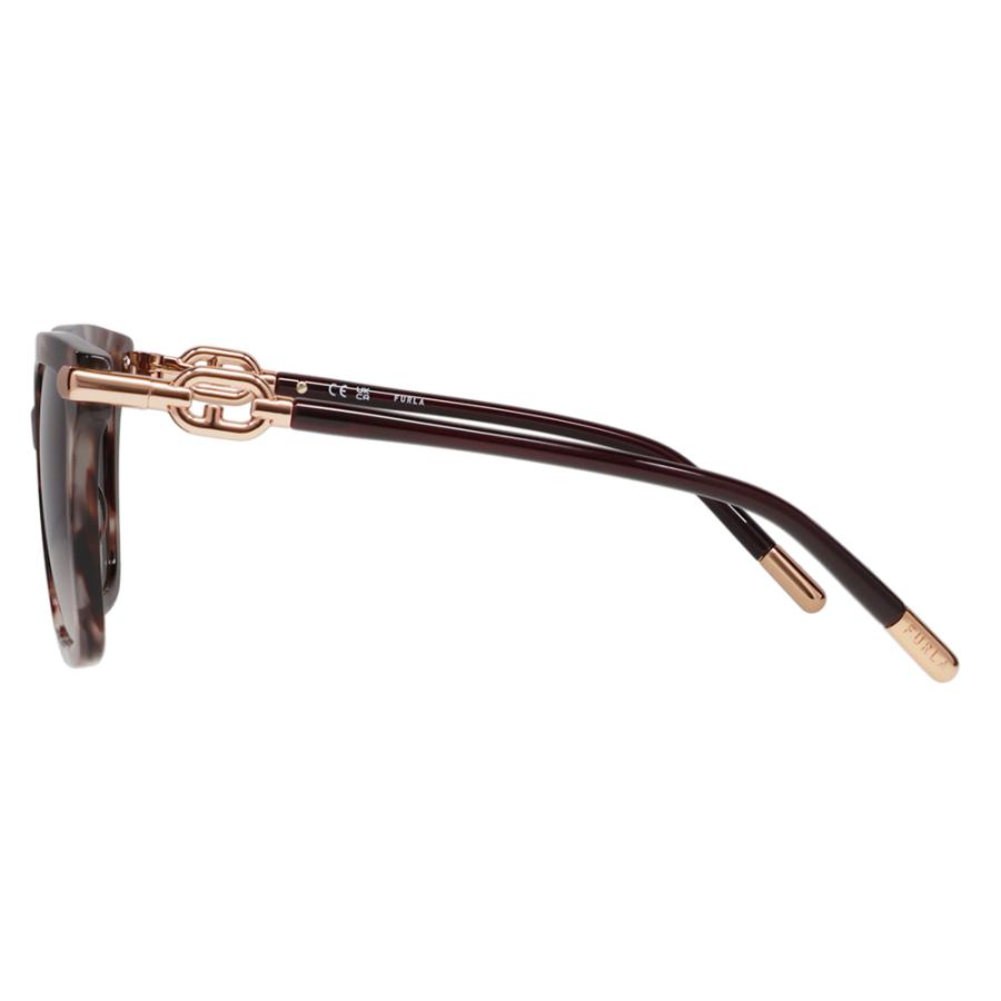 FURLA フルラ サングラス メガネ SFU713 06FM 53 スクエア ウエリントン グローバルモデル セル レディース UVカット 紫外線対策 | FURLA | 02