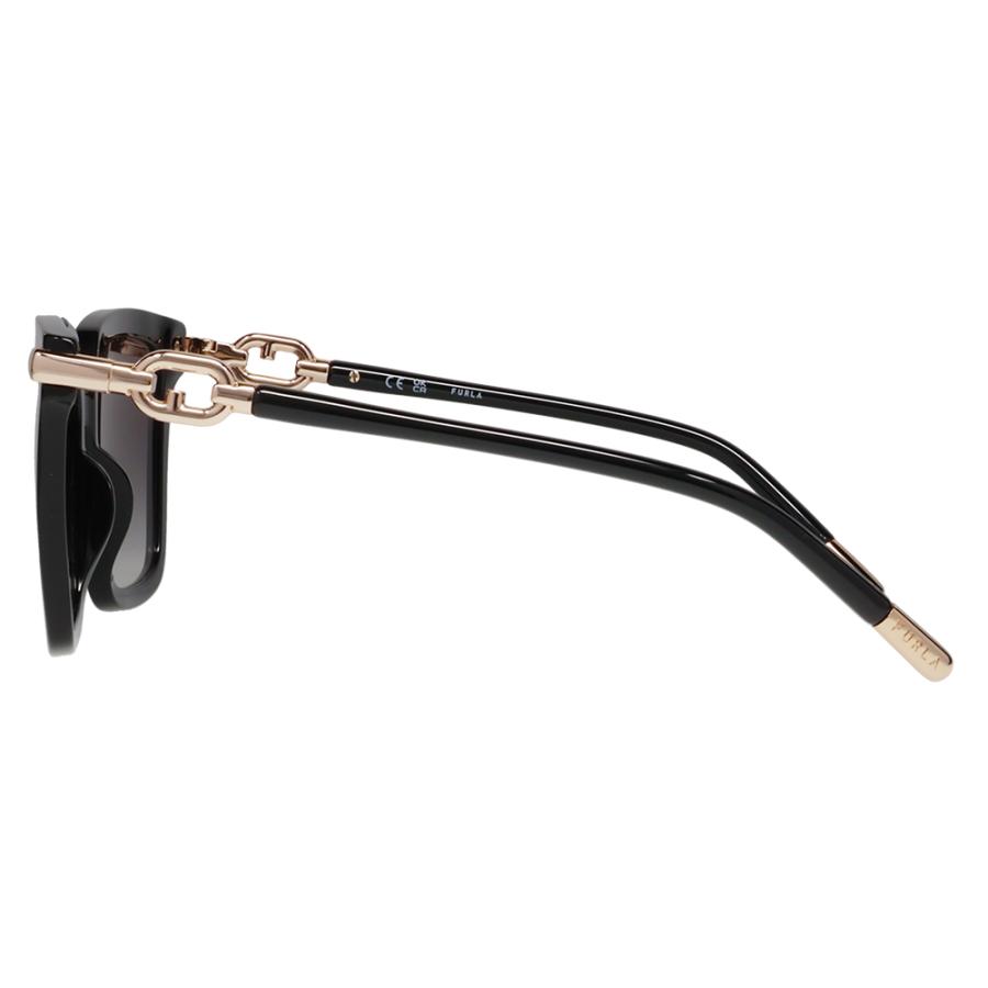 FURLA フルラ サングラス メガネ SFU713 0700 53 スクエア ウエリントン グローバルモデル セル レディース UVカット 紫外線対策 | FURLA | 02