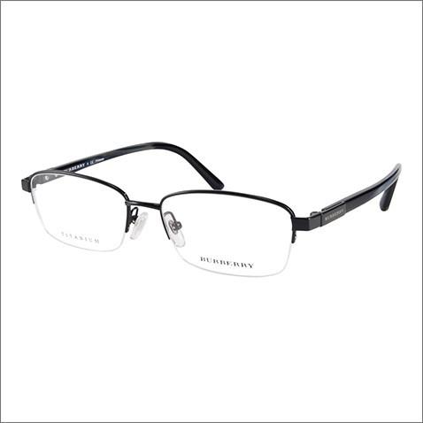 アウトレット バーバリー BURBERRY メガネ BE1288TD 1091 55 伊達眼鏡 サングラス ナイロール アジアンフィット | BURBERRY | 03