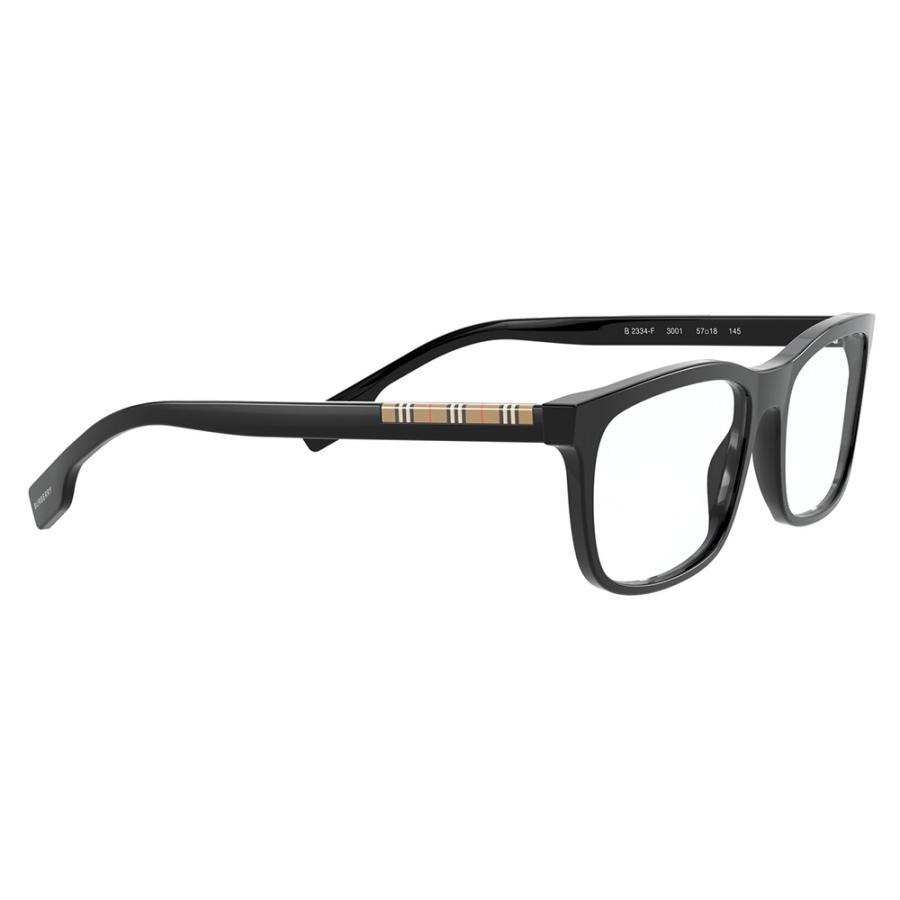 バーバリー BURBERRY メガネ BE2334F 3001 57 伊達眼鏡 メガネ スクエア ウェリントン セル フルフィット | BURBERRY | 04