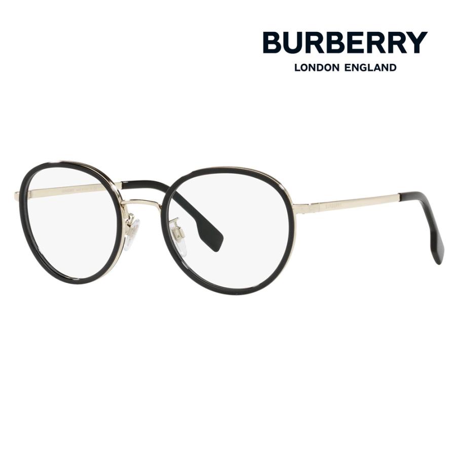 バーバリー BURBERRY メガネ BE1358D 1109 51 伊達眼鏡 メガネ アジアンフィット　ラウンド｜upup