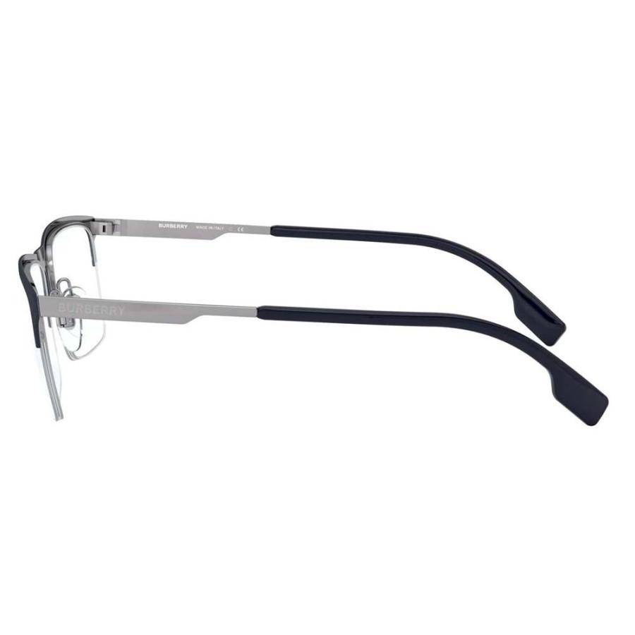 オススメ価格 バーバリー BURBERRY メガネ BE1344 1274 55 伊達眼鏡 メガネ BRUNEL スクエア メタル ハーフリム ナイロール メンズ | BURBERRY | 02
