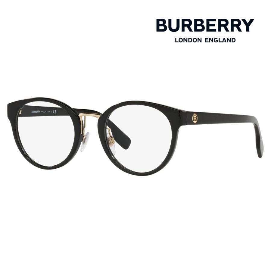 バーバリー BURBERRY メガネ BE2360D 3001 49 伊達眼鏡 メガネ アジアンフィット ボストン おしゃれ new model クラシック レディース｜upup