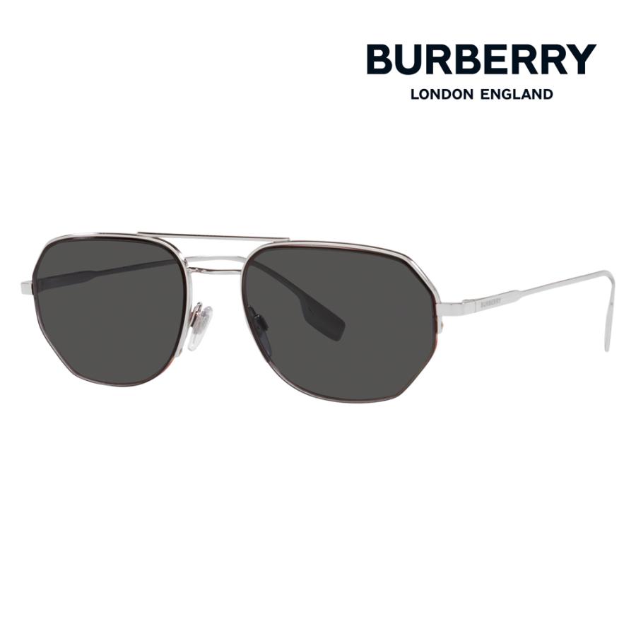 オススメ価格 バーバリー BURBERRY サングラス BE3140 100587 57 HENRY ヘンリー ティアドロップ ナイロール メンズ レディース | BURBERRY