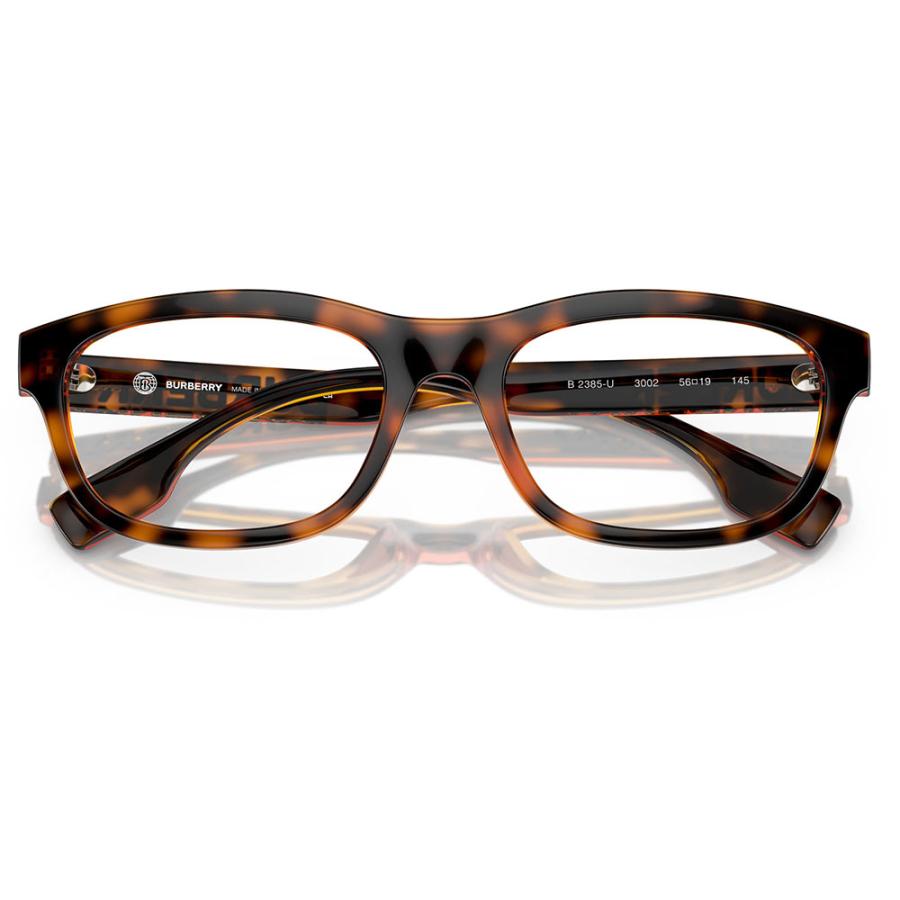 オススメ価格 バーバリー BURBERRY メガネ BE2385U 3002 54 スクエア ユニバーサルフィット セル MADE IN ITALY 伊達眼鏡 | BURBERRY | 04