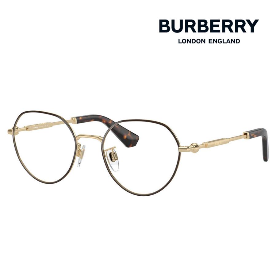 バーバリー BURBERRY メガネ BE1388D 1109 51 伊達眼鏡 メタルロゴ クラウンパント ボストン アジアンデザイン | BURBERRY