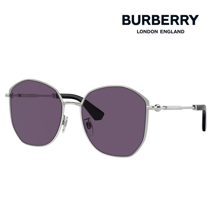 バーバリー BURBERRY サングラス BE3153D 10051A 57 伊達眼鏡 メガネ アジアンデザイン スクエア レディース | BURBERRY