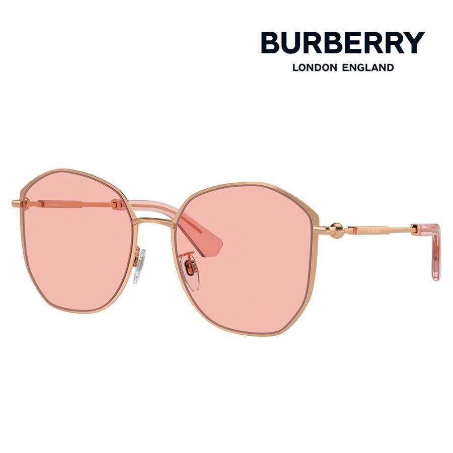 バーバリー BURBERRY サングラス BE3153D 1337/5 57 伊達眼鏡 メガネ アジアンデザイン スクエア レディース