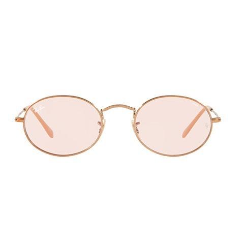 美品】Ray-Ban OVAL ゴールド ピンク レイバン サングラス Ray-Ban