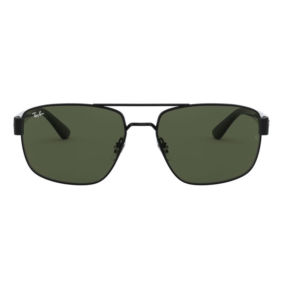レイバン サングラス 純正レンズ対応 RB3663 002/31 60 Ray-Ban ツーブリッジ メタル スクエア 伊達メガネ 眼鏡 | Ray-Ban | 01