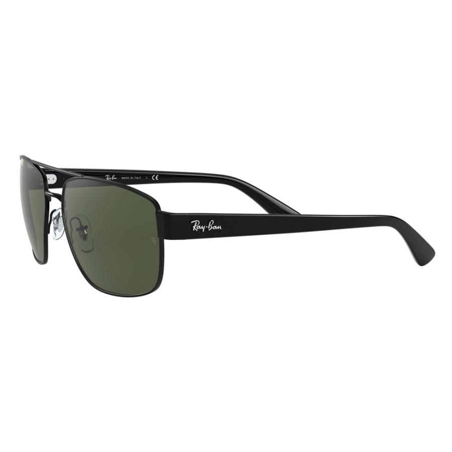 レイバン サングラス 純正レンズ対応 RB3663 002/31 60 Ray-Ban ツーブリッジ メタル スクエア 伊達メガネ 眼鏡 | Ray-Ban | 03