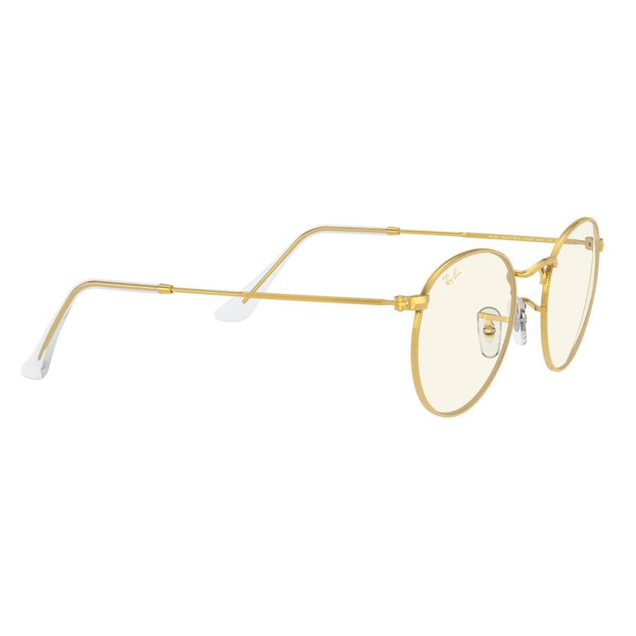 レイバン サングラス 純正レンズ対応 RB3447 9196BL 47 50 53 ラウンド メタル CLEAR EVERGLASSES エバーグラス PC ブルーライトカット 調光 Ray Ban | Ray-Ban | 04