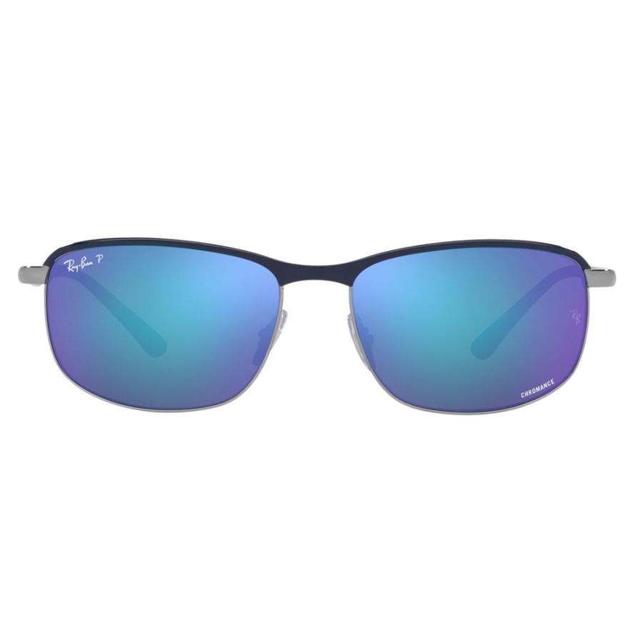 レイバン Ray-Ban サングラス RB3671CH 92044L 60 Ray-Ban偏光レンズ クロマンスレンズ スクエア メタル 伊達メガネ 眼鏡｜upup｜02