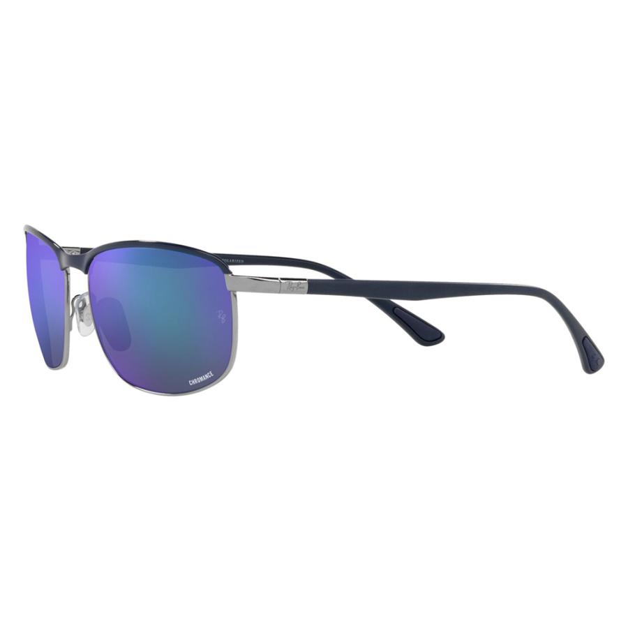 レイバン Ray-Ban サングラス RB3671CH 92044L 60 Ray-Ban偏光レンズ クロマンスレンズ スクエア メタル 伊達メガネ 眼鏡｜upup｜04