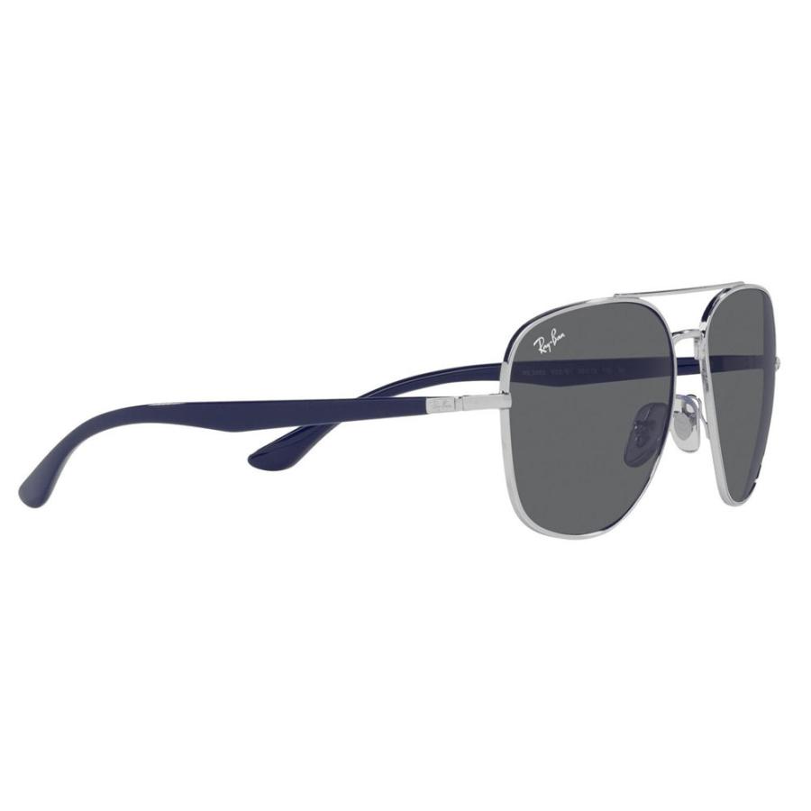 オススメ価格 レイバン サングラス RB3683 003/B1 56 59 Ray-Banダブルブリッジ スクエア メタル | Ray-Ban | 04