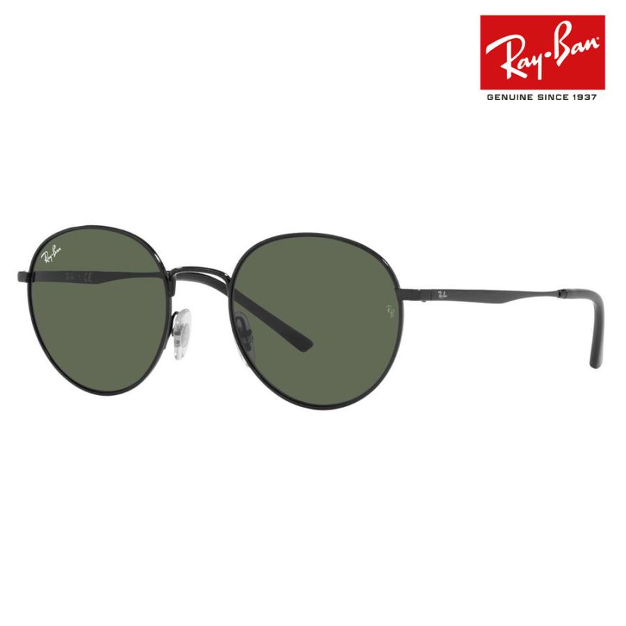 レイバン サングラス 純正レンズ対応 RB3681 002/71 50 ラウンド ROUND クラシック フルリム メタル Ray-Ban | Ray-Ban