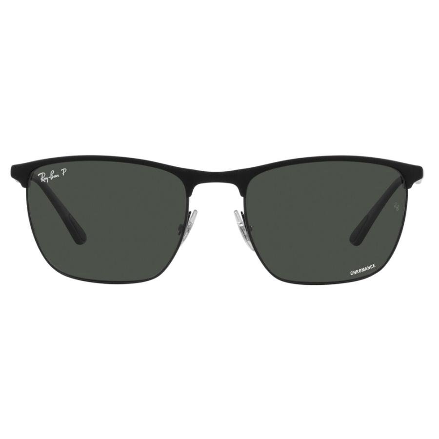 レイバン サングラス 純正レンズ対応 RB3686 186/K8 57 Ray-Ban サーモント ブロー メンズ レディース CHROMANCE クロマンスレンズ 偏光レンズ | Ray-Ban | 01