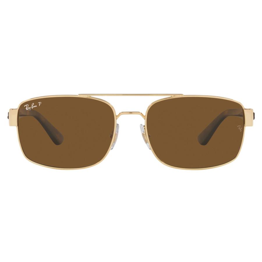 レイバン サングラス 純正レンズ対応 RB3687 001/57 58 61 ダブルブリッジ スクエア メンズ 偏光レンズ メンズ Ray-Ban | Ray-Ban | 01